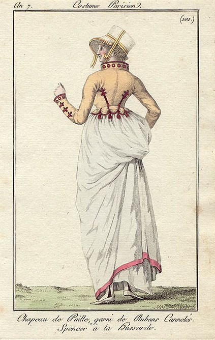 Fashion Plate for April, 1799